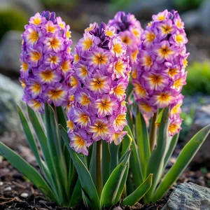 Гиацинт Пинк Перпл купить по цене от 2099р. в интернет-магазине «Посадика» с доставкой почтой в в Балабановое и по всей России – [изображение №1].